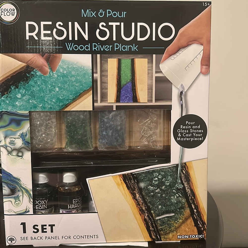 Resin pouring kit.